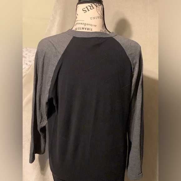 Puddle of Mudd Black & Gray M Raglan Shirt - Picture 2 of 5